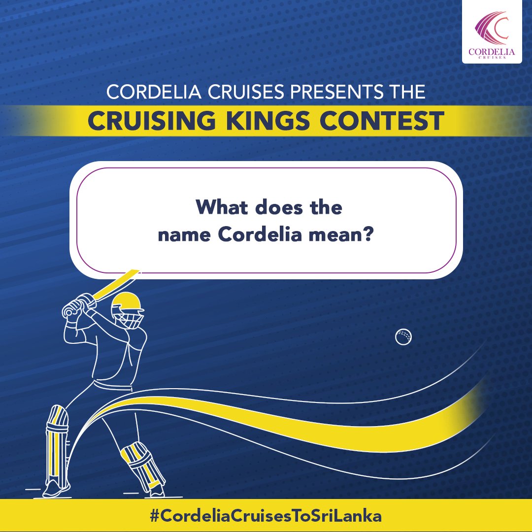 CordeliaCruises's tweet photo. Try your luck now and stand a chance to win a cruise vacation* https://t.co/7sSYIUNKt6