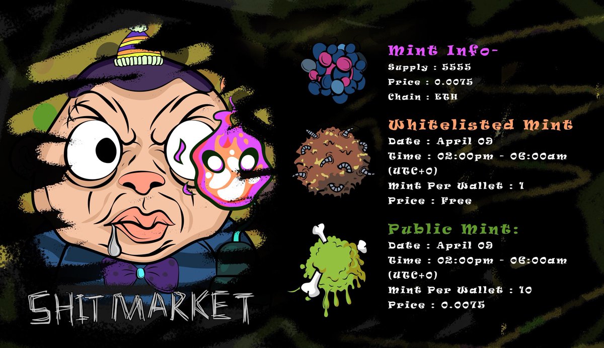 Look out !
Our Mint details is as shown below !

Mint is counting down ! 
T-Minus : Less than 24 hours now !
#shit