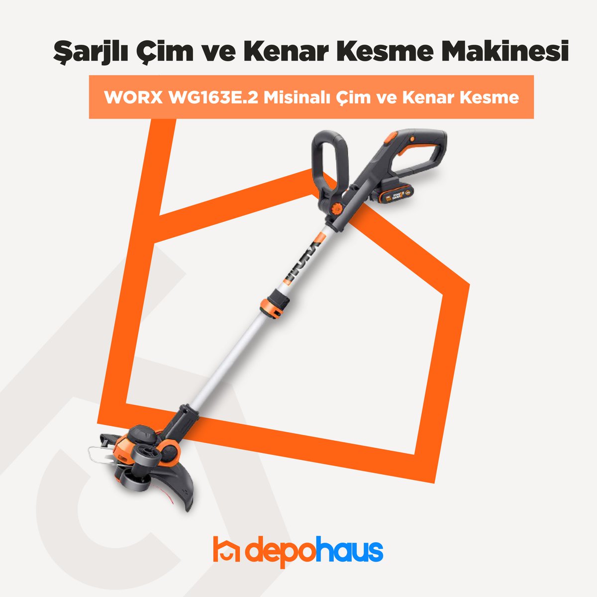 depohaus's tweet photo. WORX WG163E.2 20Volt 2.0Ah. Li-ion 30cm Profesyonel Teleskobik Misinalı Çim ve Kenar Kesme

Ürün ayrıntılarını incelemek için: https://t.co/MQbYacXGMo

#depohaus #yapımarket #onlinealışveriş #çim #çimbiçme #şarjlıçimbiçmemakinesi #fırsat #kampanya #indirimliürünler #uygunfiyat https://t.co/LtRCTUpswE