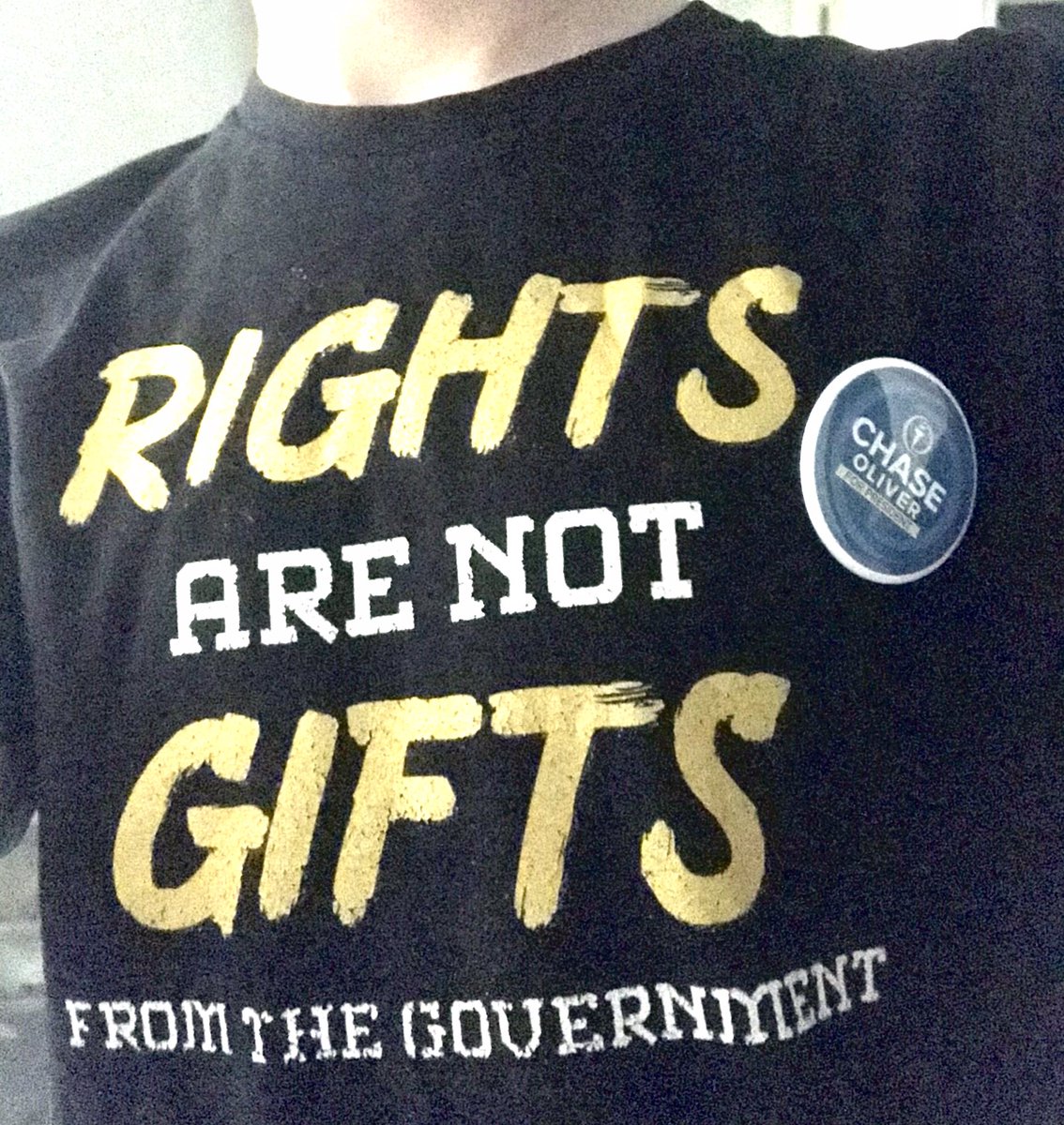 Best4Liberty's tweet photo. Got some merch to celebrate @ChaseForLiberty officially running for President…
They came in 2 days early! #Oliver24 https://t.co/d7z1NHVjeq