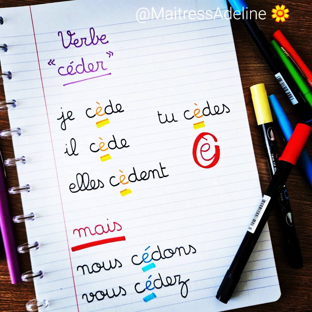 maitressadeline's tweet image. #finieslesfautes #apprendrelefrancais #fiches