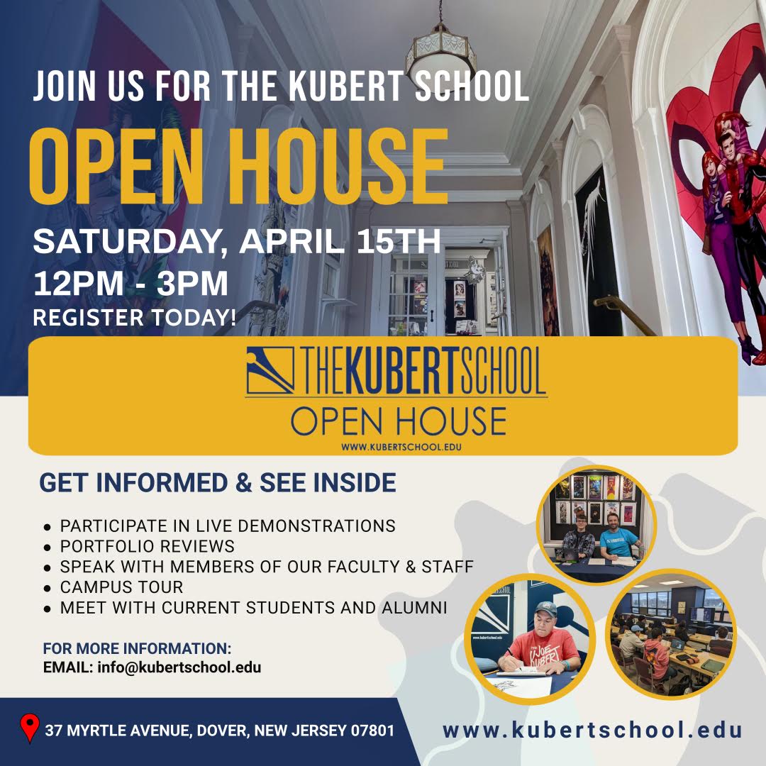 The Joe Kubert School of Cartoon & Graphic Art tweet media