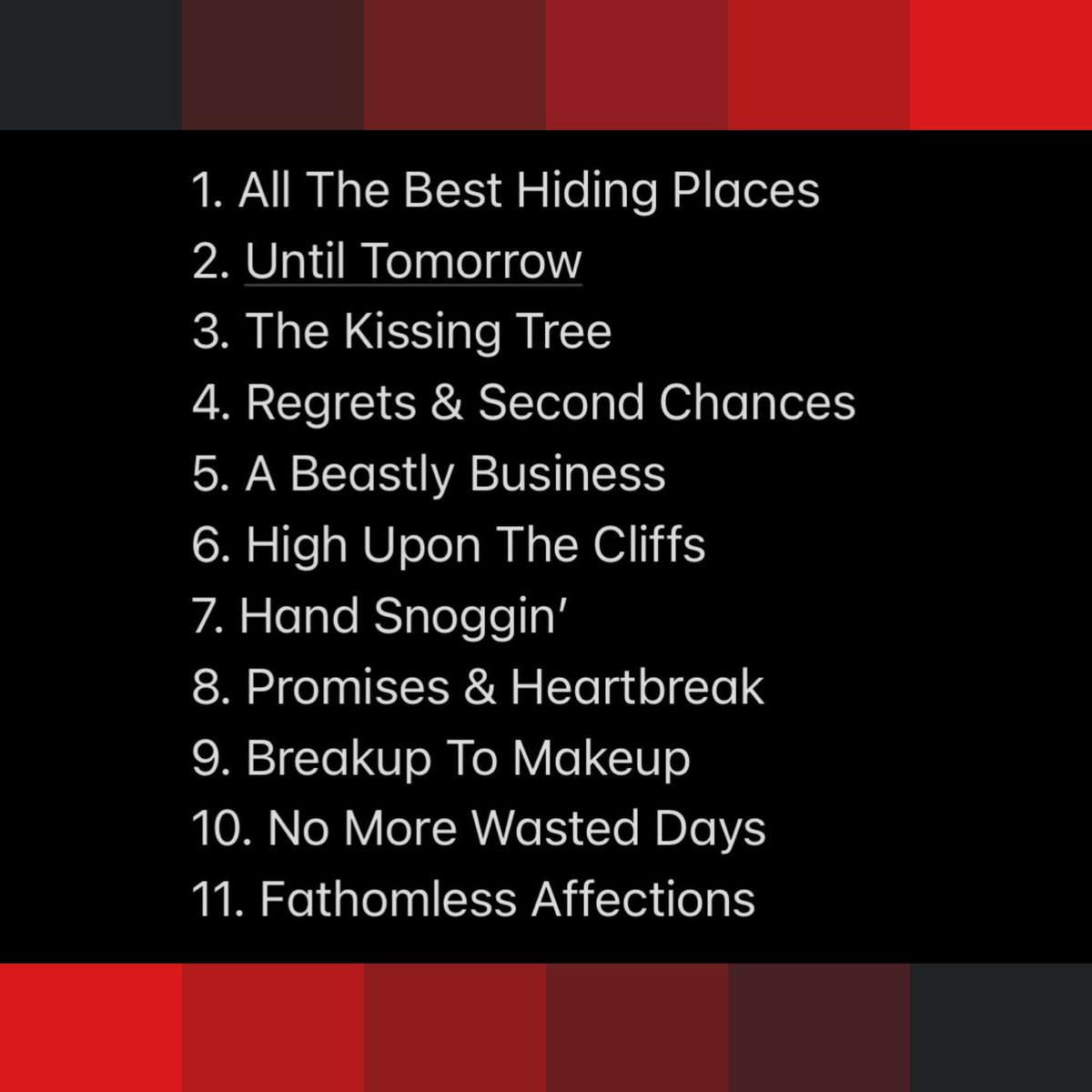 Band: The Wellingtons

Album: Half Agony Half Hope

For The Good of The Sisterhood Tour

#SanditonUnplugged
#MenOfMasterpiece
#ColbourneBrothers
#AlexanderColbourne 
#SamuelColbourne
#EdwardDenham
#TomParker
#ArthurParker
#HarryMontrose
#SanditonS3
#Sandisilliness