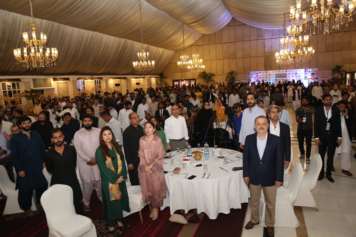 5121472110H's tweet photo. I want to congratulate @sharjeelinam for arranging the #TeamPPPDigital workers convention today at PC Hotel Karachi.
Due to Chairman @BBhuttoZardari & Bibi @AseefaBZ's interest, we are seeing a rapid improvement in the digital ecosystem of the party.
Hopefully, now this would. https://t.co/kMXx7ufIXG