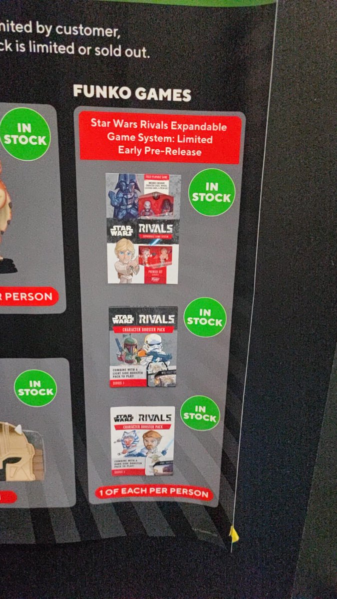 Adivinad quién ha conseguido uno de los packs limitados de #StarWars #Rivals que no sale hasta Agosto en USA 
#StarWarsCelebration #StarWarsCelebration2023
