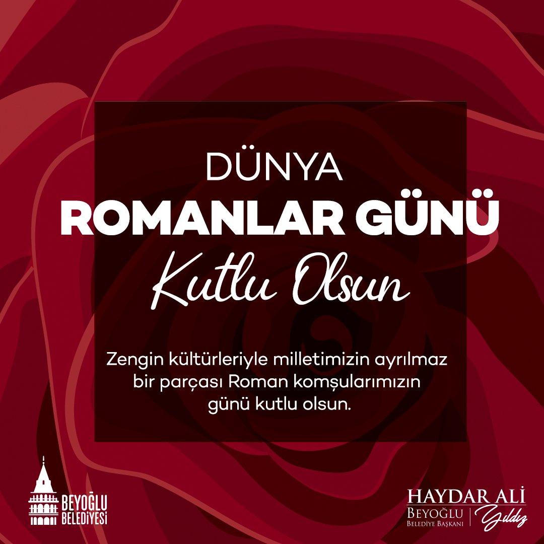 Birlik ve beraberliğimiz en büyük gücümüz. 🌸 

Bu toprakların neşeli ruhu, kadim medeniyetimizin asli unsurları Roman komşularımızın #RomanlarGünü kutlu olsun.