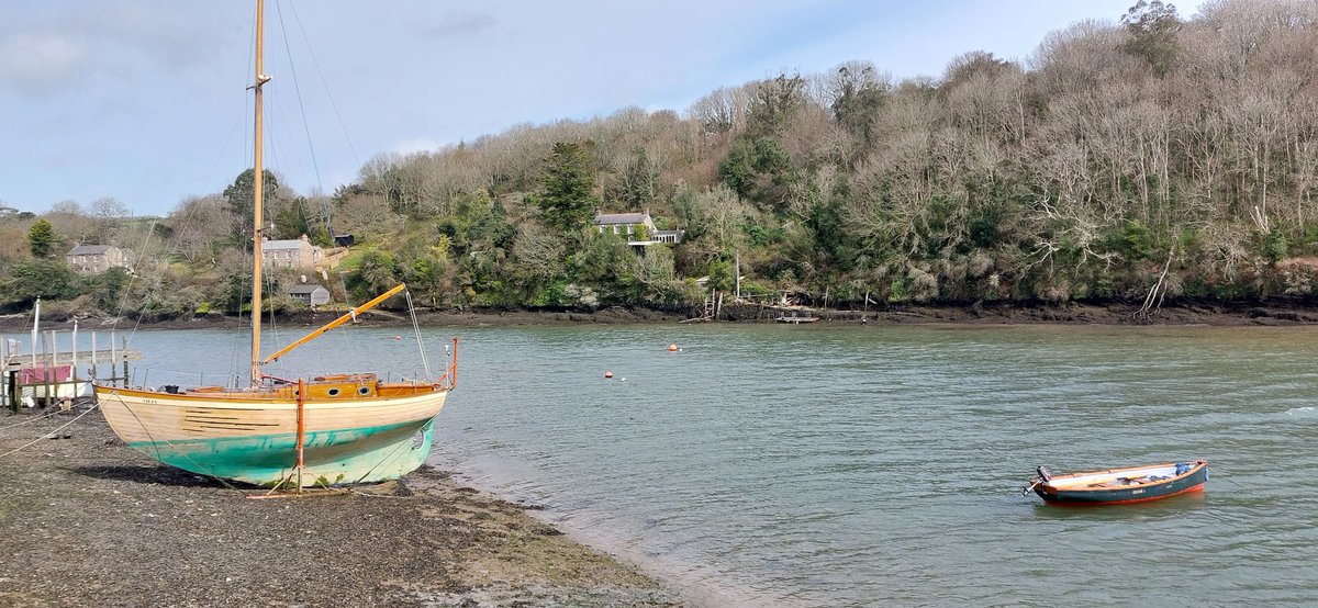 BevHunt72's tweet photo. So have reached Roundwood Quay and Fort near #Trelissick #Cornwall on #Walk25 of my 55 walk challenge to raise funds for #OneMedicine @HumanimalTrust ...blowing a hoolie near the water but some lovely houses on the river...on way back to car now... π
https://t.co/9UUUGXoP5Q https://t.co/0vcgezOlZX
