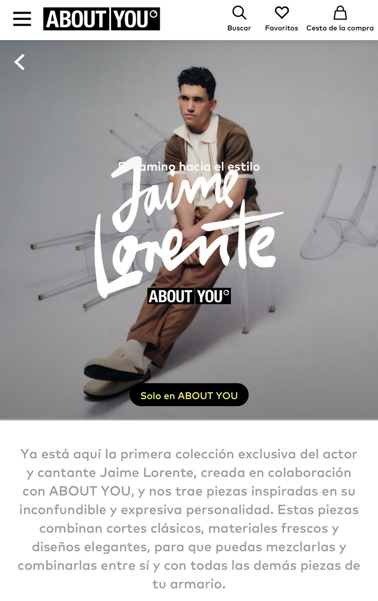 thefeelms's tweet photo. New campaign. @jaimelorente X @aboutyou_com 

#newin #denver #moneyheist #aboutyou #jaimelorente https://t.co/sSYInsSq44