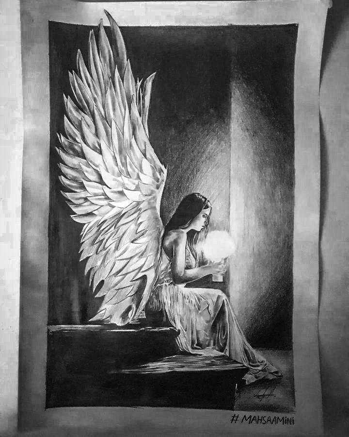 Kutsal ana hakkın geçmişi ise, Çocuk bugünü ve geleceğidir Sevda kadını özgürlük çağrısıysa, Kabul edilecek yaşam
Ya özgürce olacak Ya hiç olmayacaktır.

#MahsaAmini yî temsilen çizdiğim resim çalışmam.
#JIN #jiyan #azadi #kadin #woman #freedom #özgürlük
#sanat #huner