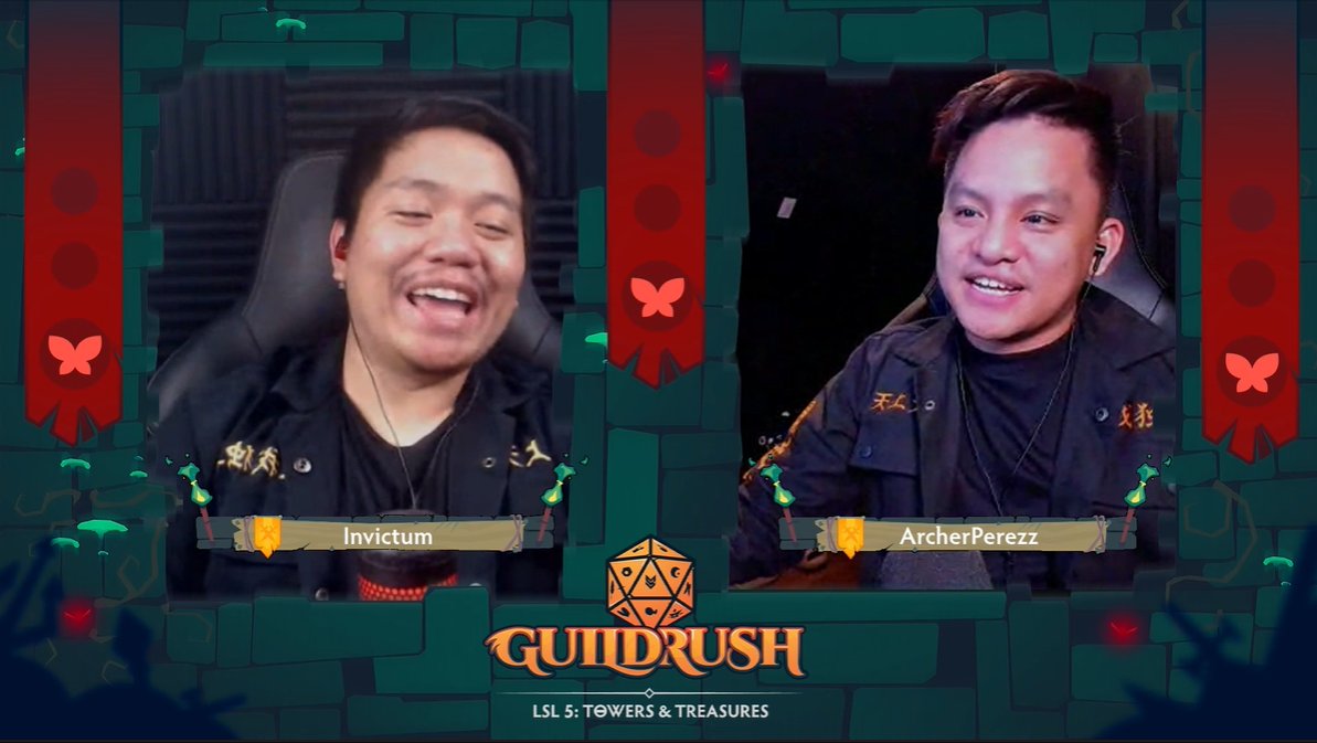 LSL_GG's tweet photo. Say hi to @inviictum &amp; @ArcherPerezz on our English stream!  LIVE on https://t.co/cAr2lyj3Jh!

P.S.: Hope this is a better picture, @inviictum ! 🤭 https://t.co/Ho4S2bfYGS