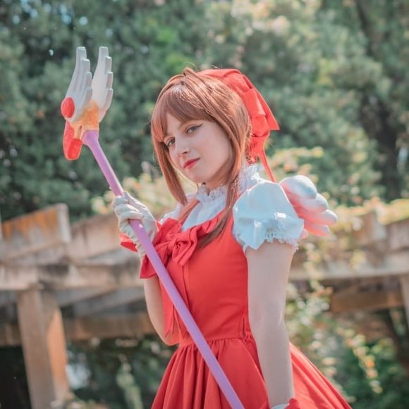 NaraphyAC's tweet photo. ─── My AC character in cosplay vs me in cosplay
#ACNH #AnimalCrossing 
#AnimalCrossingNewHorizons
#cosplay #cosplayer #sakuracardcaptor https://t.co/JdWzRBQBAC