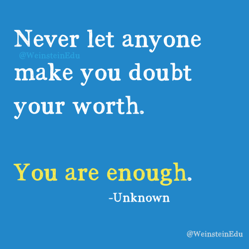 WeinsteinEdu's tweet photo. Important reminder! 🙌 https://t.co/Ah9BTMDhkb