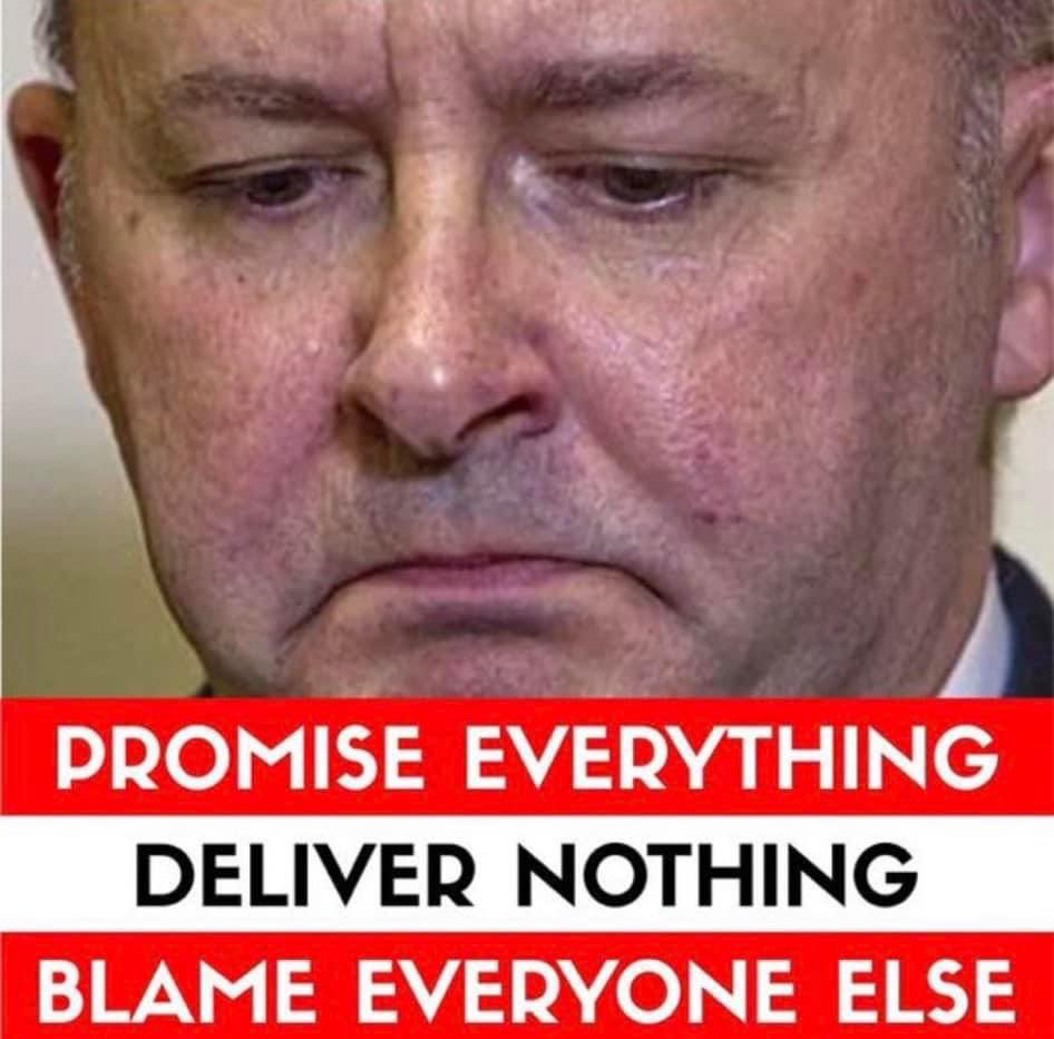 Spends our tax payers money 💰 a plenty but does ZIP in advancing Australia 🇦🇺 @AlboMP you’ve got it all back to front. Time for a real election with suitable candidates.