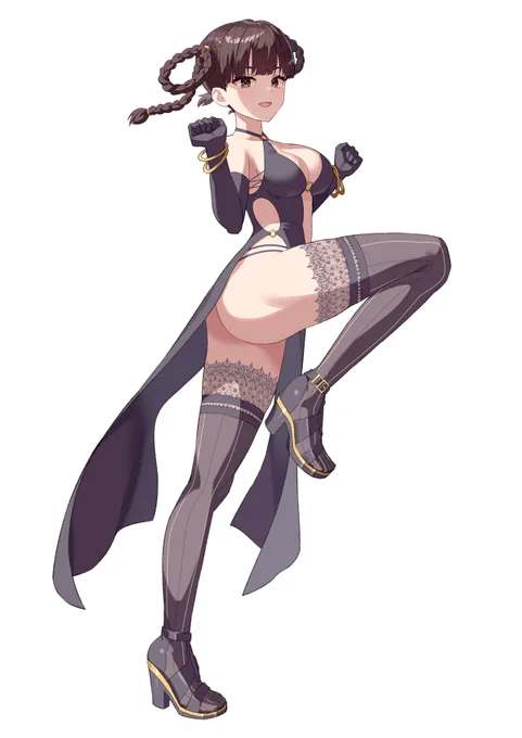 レイファンPixivリクエストありがとうございます#格ゲーキャラ描こうぜ 