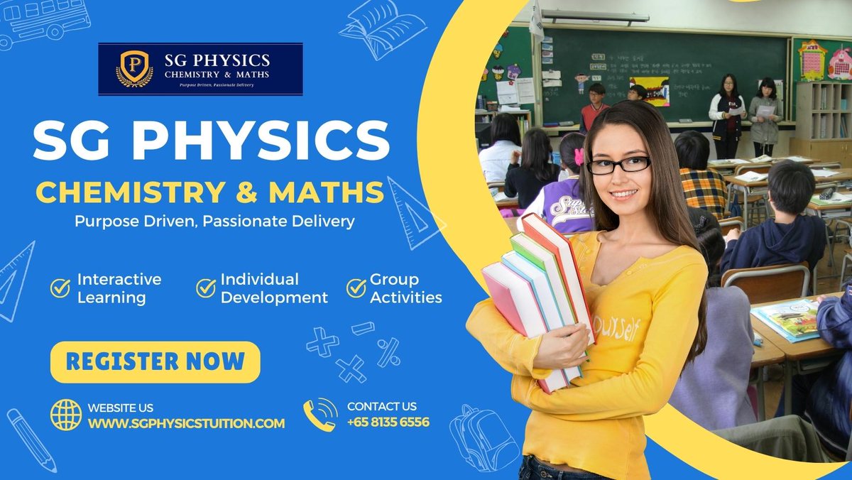 RBrainfoster's tweet image. IP physics tuition
sgphysicstuition.com/ipphysicstuiti…
SG Physics Tuition is the most reputable and reliable IP Physics tuition in Singapore. They also offer Mathematics and Chemistry tuitions in Singapore
#physicstuition #tuitiion #Physics #PhysicsWallah