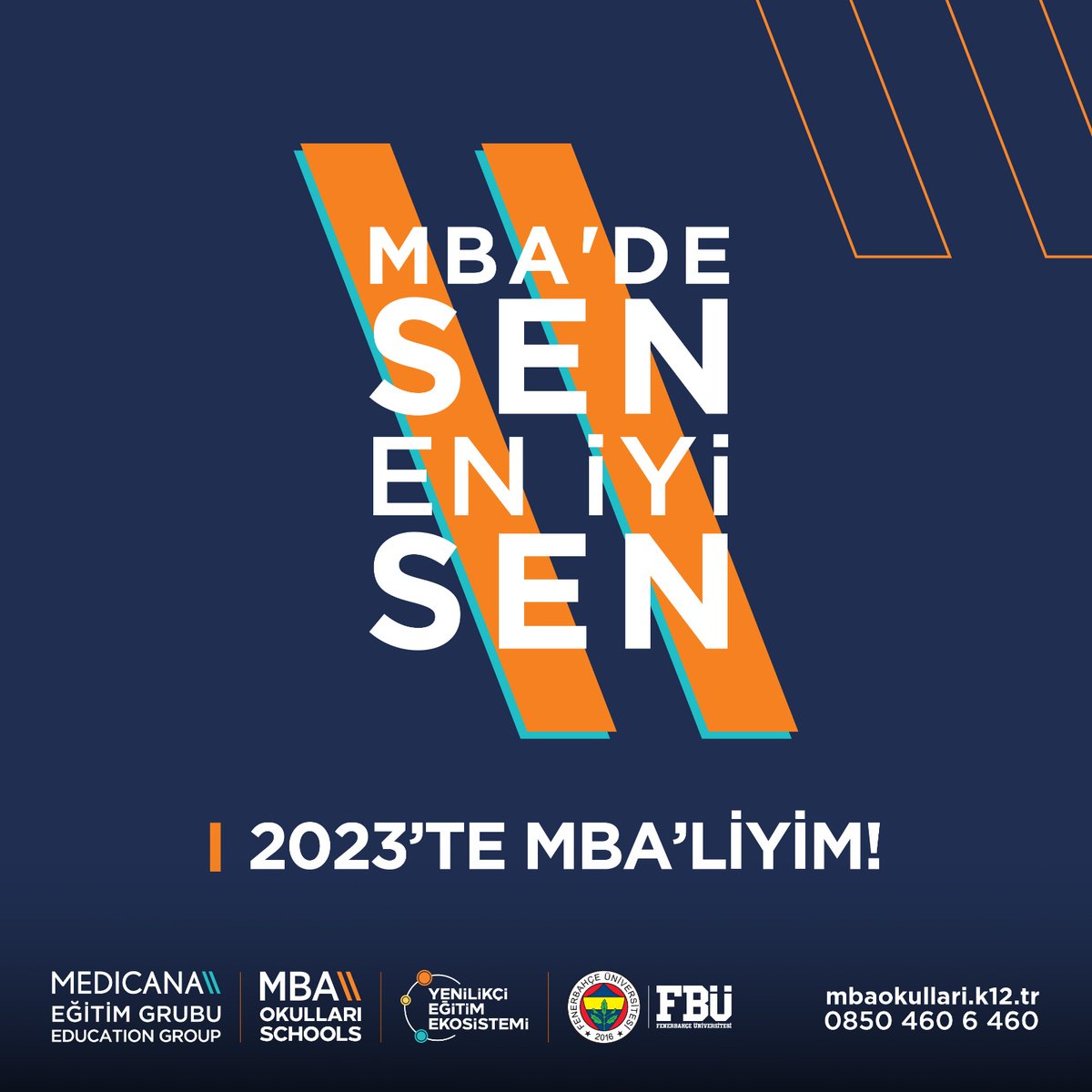5. Sınıfta İngilizce Hazırlık Programına katılmak için 2023’te MBA’liyim! 

#MBAOkulları #MedicanaEğitimGrubu
#MBAYenilikçiEğitimEkosistemi #BaşarıTasarımı