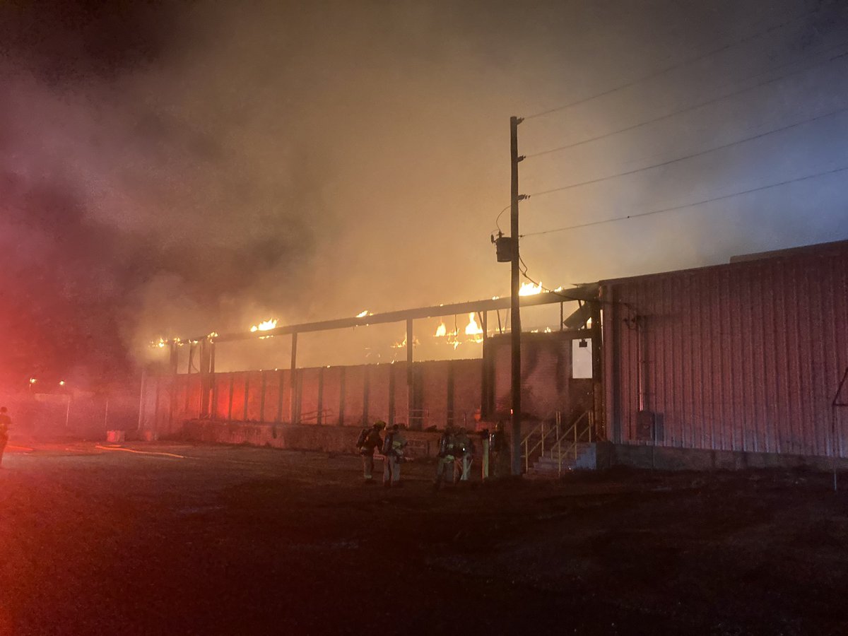 Hernando County Fire on Twitter "Breaking Recycling Facility Fire