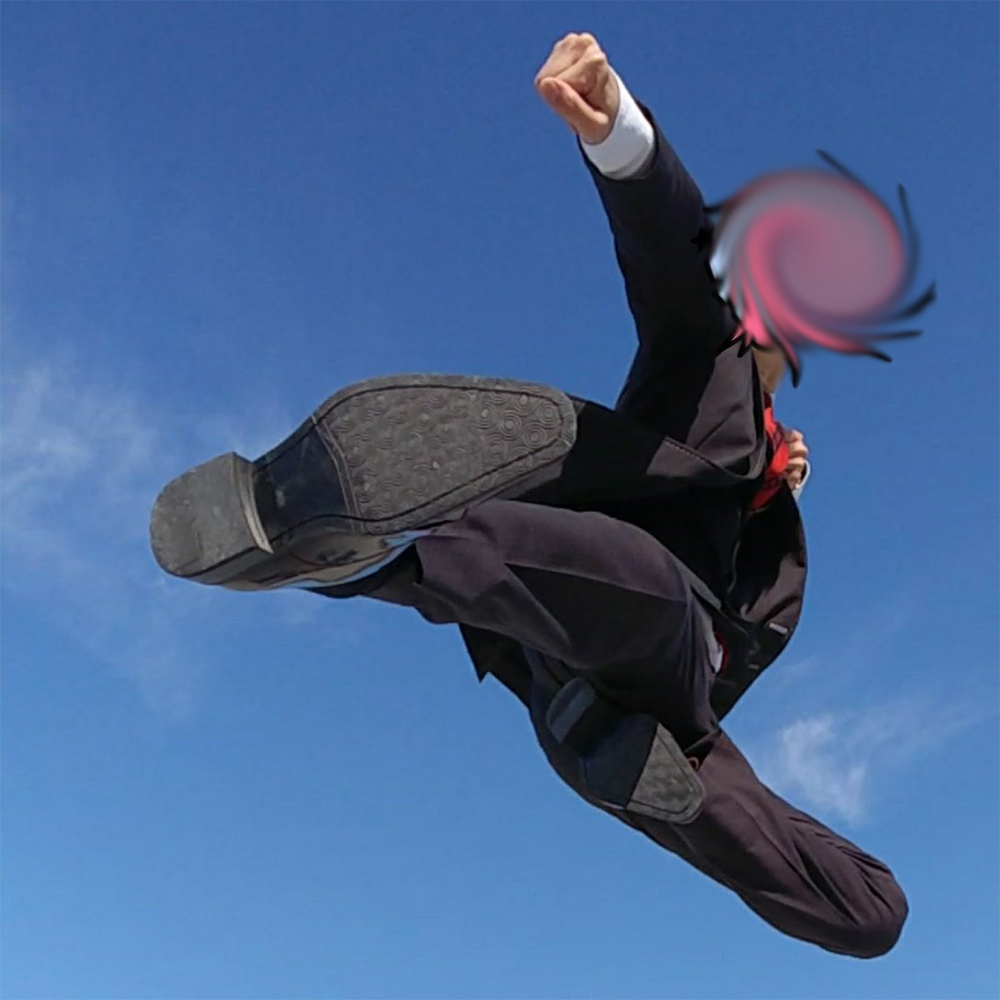 konomuraZ's tweet image. インスタ再掲第８弾。 
スーツでジャンプ。    

#そうだスーツ着よう 
#drawingreference