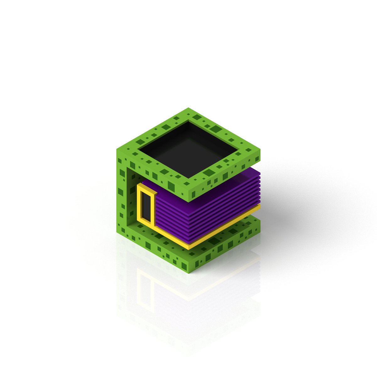 Cubed_World on Twitter: "GM 🟩"