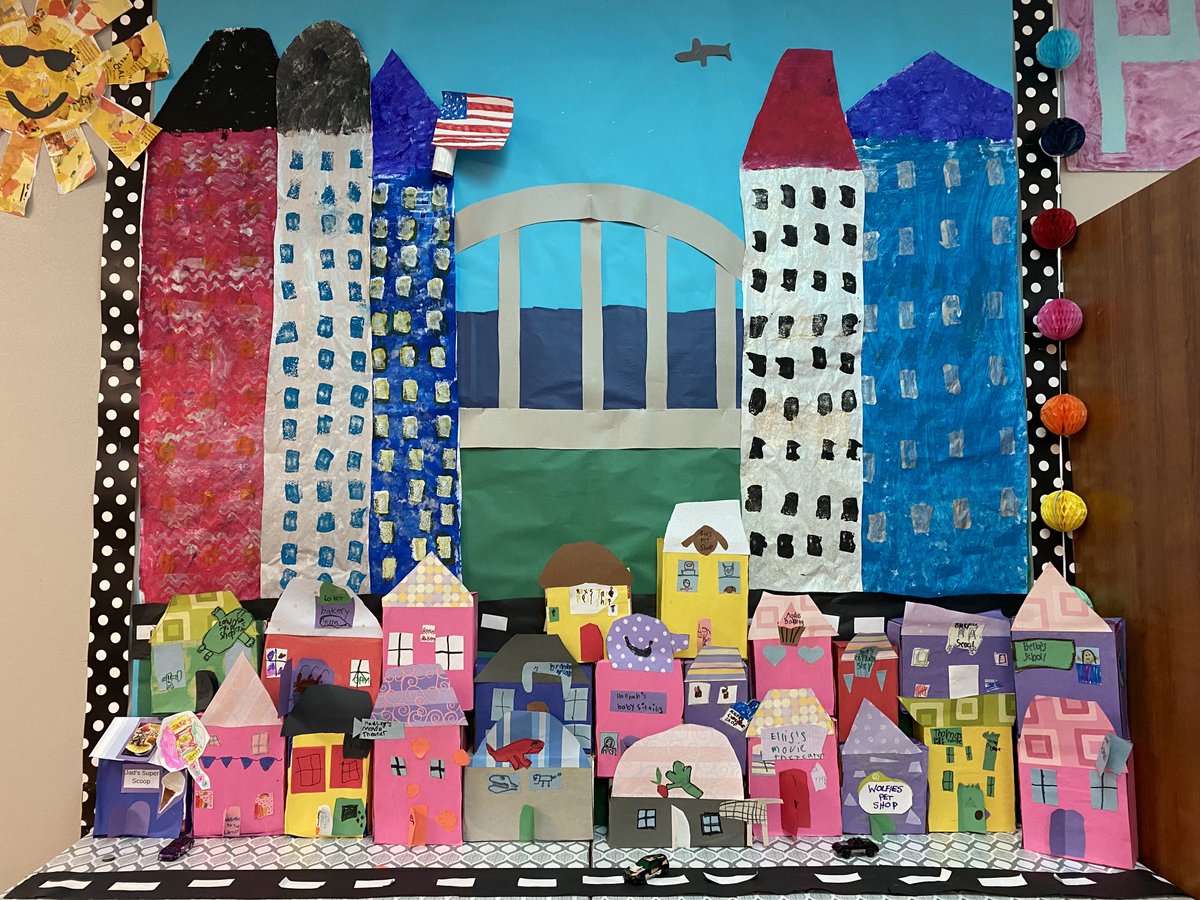 Patty Carpenter (@_therealpc) on Twitter photo First Graders designed and built a city while learning about shapes, community, and recycling <a href="/epeDCSD/">Eli Pinney</a> First Graders designed and built a city while learning about shapes, community, and recycling <a href="/epeDCSD/">Eli Pinney</a>