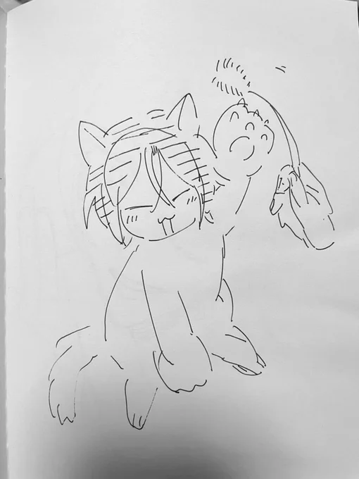 これは遙とりんねこの落書き 