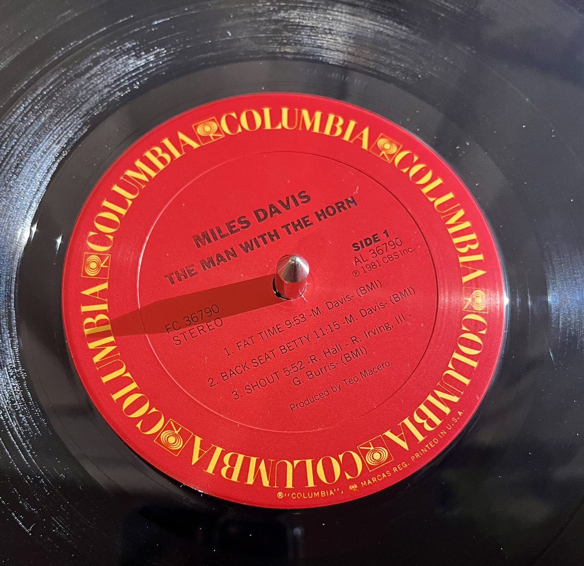 S.murakami on Twitter "RT audiojazz1969 Miles Davis 🎺 The Man With The Horn Fat Time Back