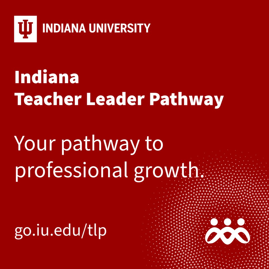 IU Ed Leadership (@iuedleaders) on Twitter photo Beginning this summer, <a href="/IUSchoolofEd/">IU School of Education Bloomington</a> at <a href="/IUBloomington/">IU Bloomington</a> will launch the Teacher Leader Pathway. go.iu.edu/tlp for more details. <a href="/IAPSS_ORG/">IAPSS</a> <a href="/INPrincipals/">IASP</a> <a href="/ISTAmembers/">Indiana State Teachers Association (ISTA)</a> <a href="/EducateIN/">Indiana Department of Education (IDOE)</a> @INPLI1 <a href="/inurbanschools/">Indiana Urban School</a> <a href="/ChalkbeatIN/">Chalkbeat Indiana</a> Beginning this summer, <a href="/IUSchoolofEd/">IU School of Education Bloomington</a> at <a href="/IUBloomington/">IU Bloomington</a> will launch the Teacher Leader Pathway. go.iu.edu/tlp for more details. <a href="/IAPSS_ORG/">IAPSS</a> <a href="/INPrincipals/">IASP</a> <a href="/ISTAmembers/">Indiana State Teachers Association (ISTA)</a> <a href="/EducateIN/">Indiana Department of Education (IDOE)</a> @INPLI1 <a href="/inurbanschools/">Indiana Urban School</a> <a href="/ChalkbeatIN/">Chalkbeat Indiana</a>