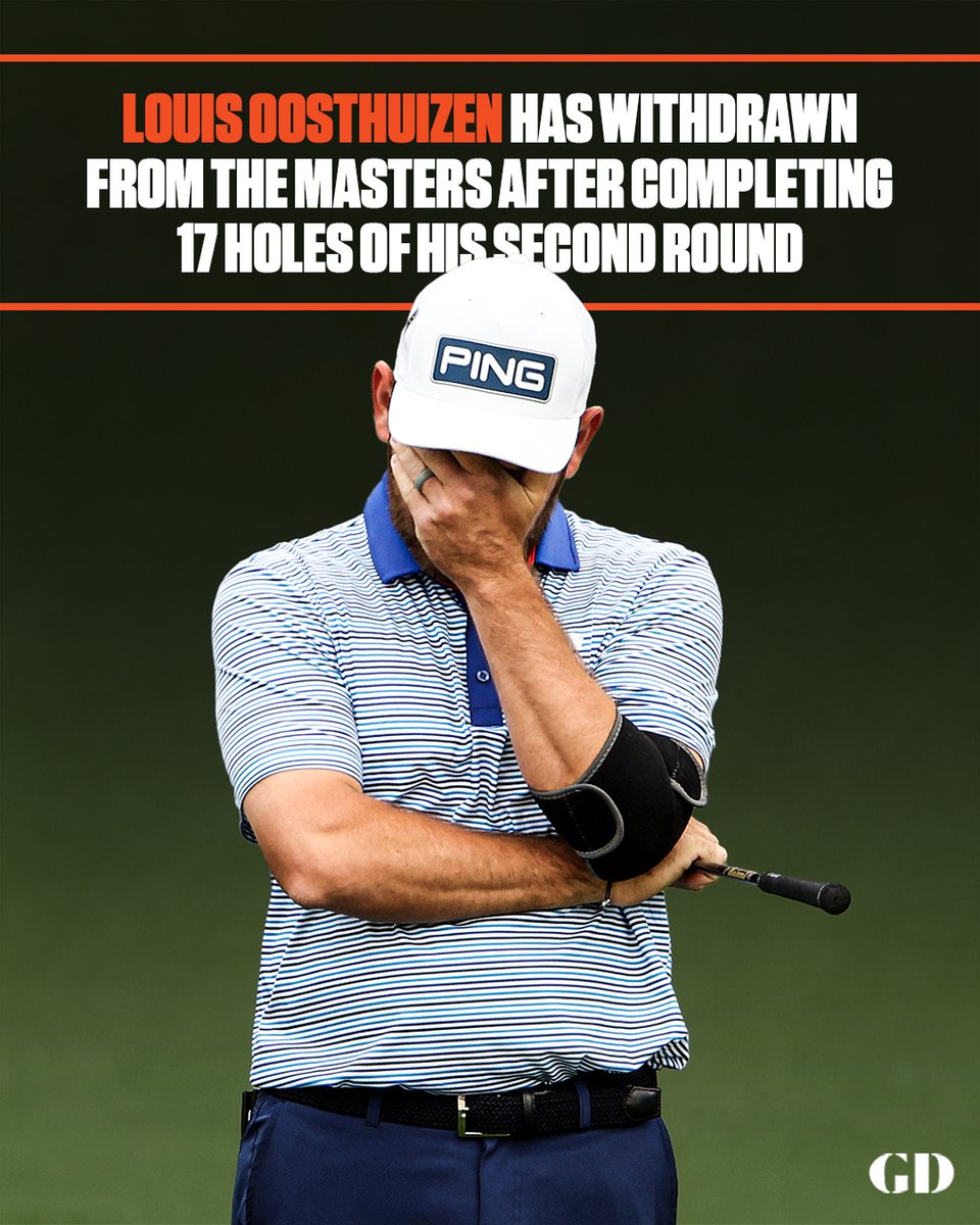 The 2023 Masters is over for the South African. 

#themasters