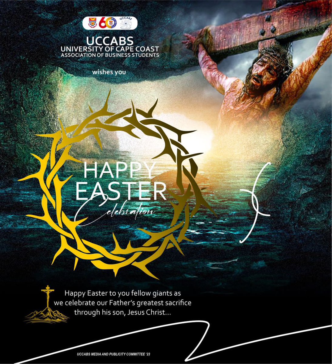 uccabs_official's tweet photo. Happy Easter fellow Giants,  As we celebrate our father’s greatest sacrifice through His son, Jesus Christ. We wish that your life will be filled with cherishing moments of love and joy this season. Happy Easter and enjoy your weekend 
#UCCABS  
#GIANTSINBUSINESS #WHEELOFPROGRESS https://t.co/Zm2CUgyJsJ