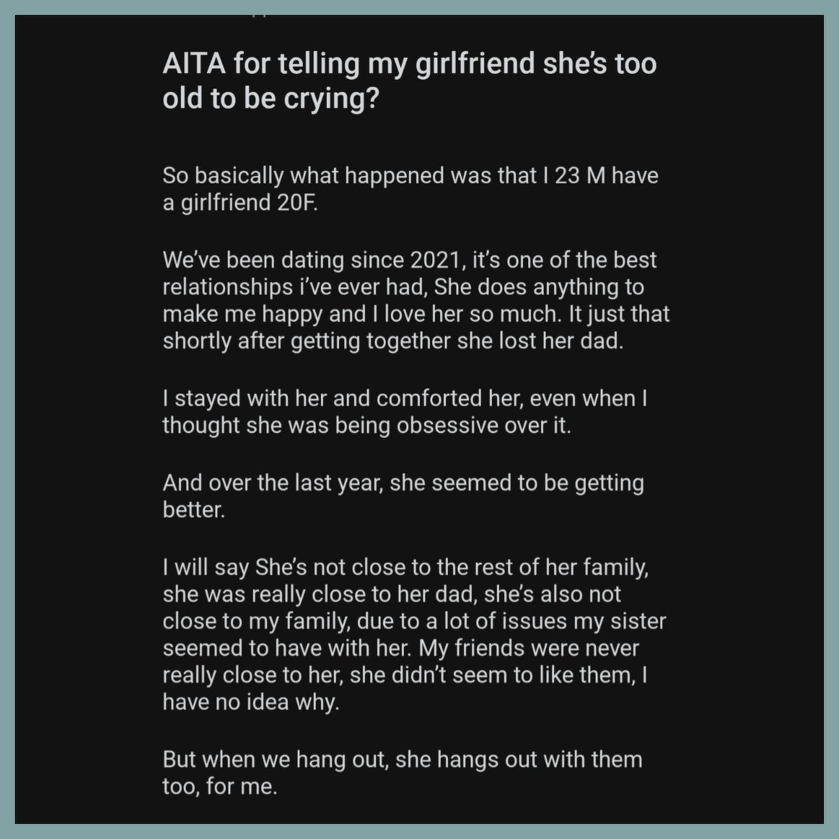 ask_aubry's tweet photo. Girl, RUN! https://t.co/Kv7i0NPSpj