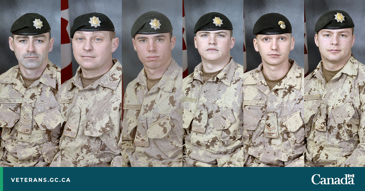 Veterans Affairs CA on Twitter "OTD in 2007, the CanadianForces suffered its worst singleday