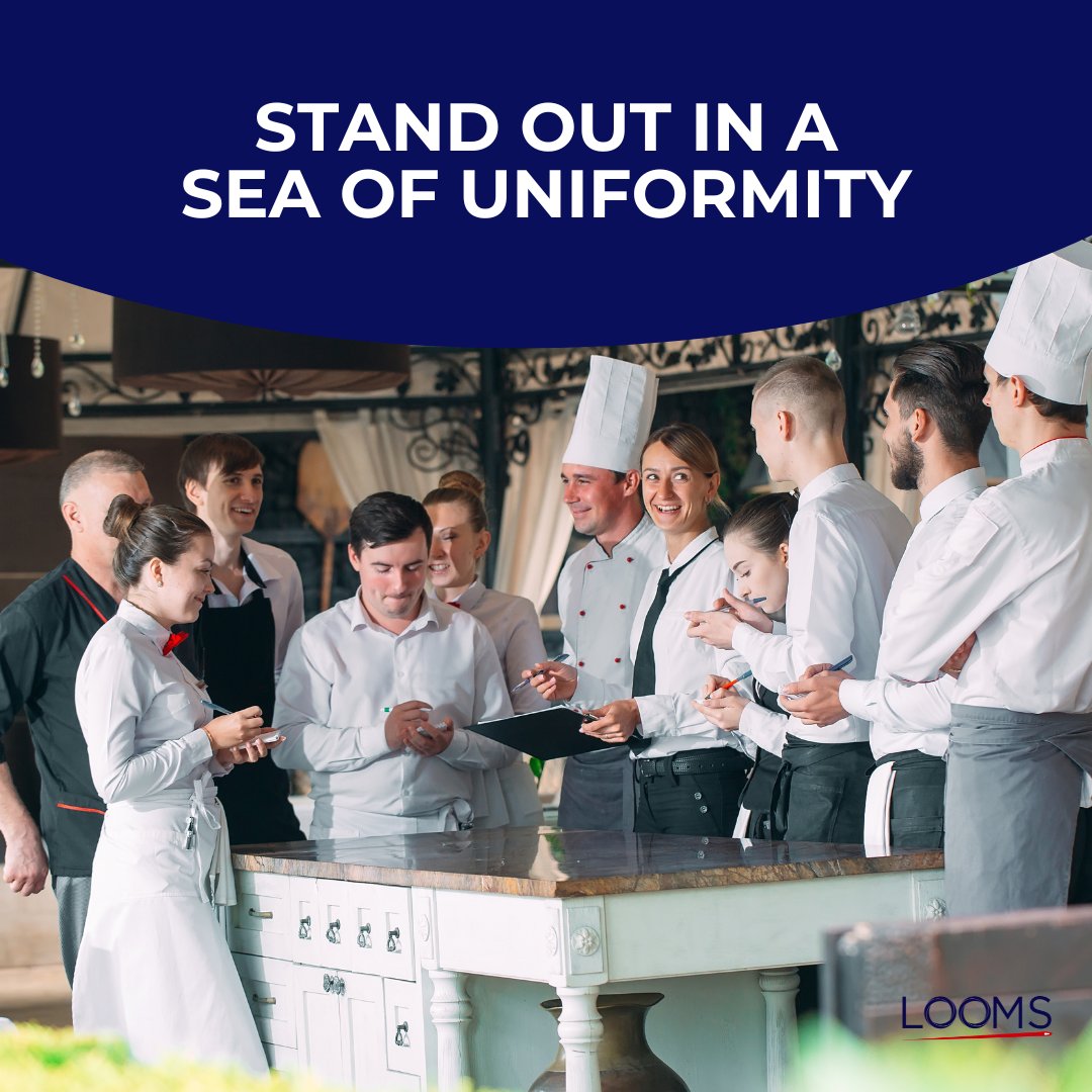 LoomsUk's tweet photo. Don't settle for limited options for your workwear! 🔍 At Looms, we offer a wide variety of styles, colours, and designs to choose from, so you can create a look that truly represents your brand. Send us a message to see how we can help you 📩

#loomsuk #clothinguk #embroideryuk https://t.co/JZXsvwPwxg
