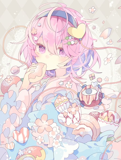 「heart sweets」 illustration images(Latest)