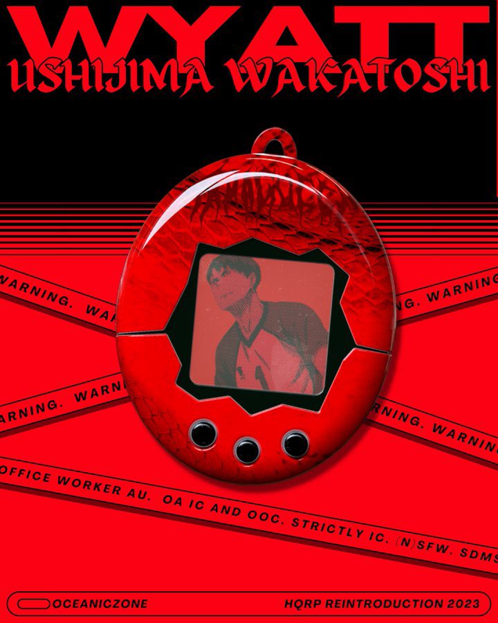 ㅤ
ㅤ
ㅤㅤㅤㅤreintroduction——— •
ㅤwakatoshi “wyatt” ushijima
ㅤㅤㅤㅤnot  new  to  #hqrp 
ㅤㅤㅤlike / rt  to  be  mutuals.
ㅤ
ㅤ