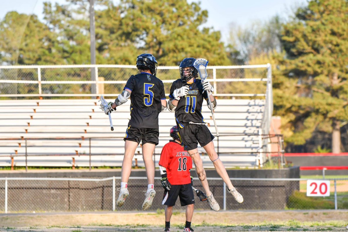 GavynSandlin's tweet photo. The season is winding down, only 5 games left before we find out about playoffs. Gotta finish strong. #knightslacrosse #allin #lockedin https://t.co/sClTeQUIsQ