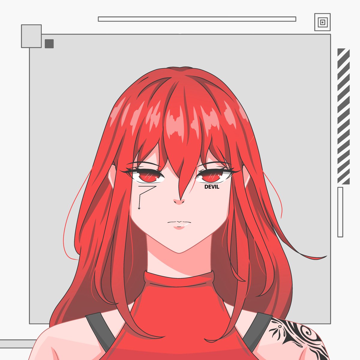 New drop!! 
Hitomi#16 (Red girl) 
•1/1
•Price: 0.003 ETH 
•Link
opensea.io/assets/matic/0…
Thank you!! 
#NFTs #NFT #GlitchGang #VERTICALNFT