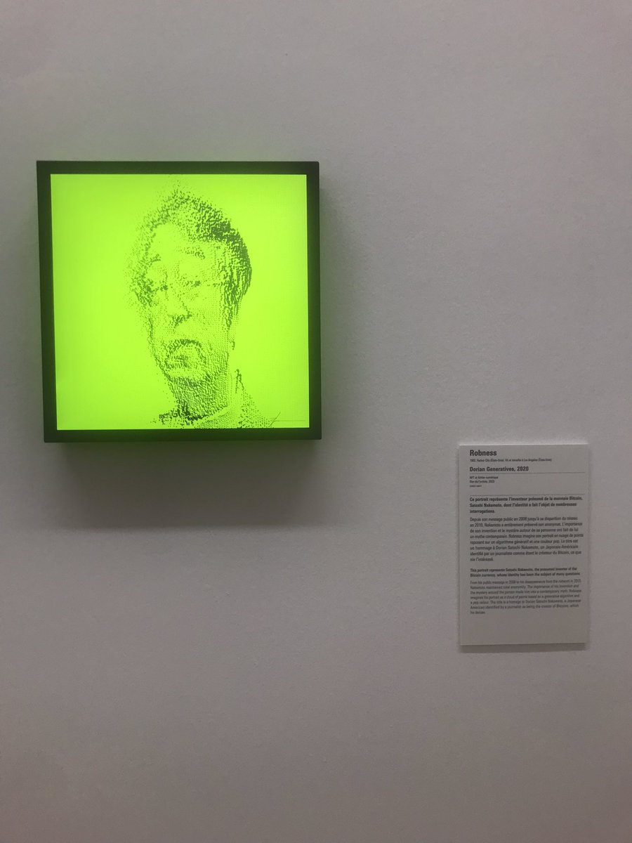 diaghilev21's tweet photo. Poétiques de l’immatériel. Must see at @CentrePompidou @ROBNESSOFFICIAL @TacyTurnh @BnoiitC @larvalabs https://t.co/OJqFkg9izB