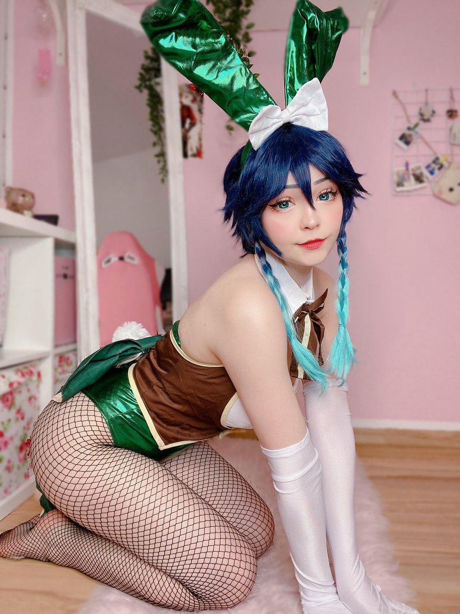 yukkikuma_cos's tweet photo. happy easter 🐣✨
#venti #genshinimpact #cosplay https://t.co/m152CxcinB