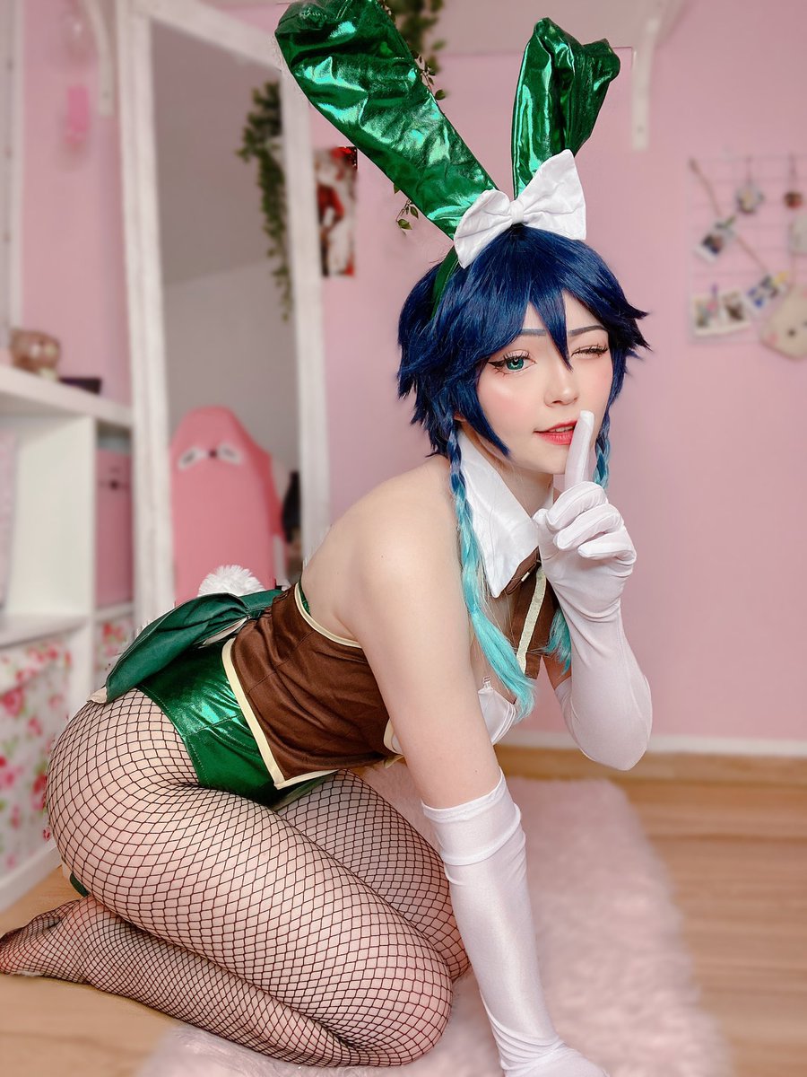 yukkikuma_cos's tweet photo. happy easter 🐣✨
#venti #genshinimpact #cosplay https://t.co/m152CxcinB