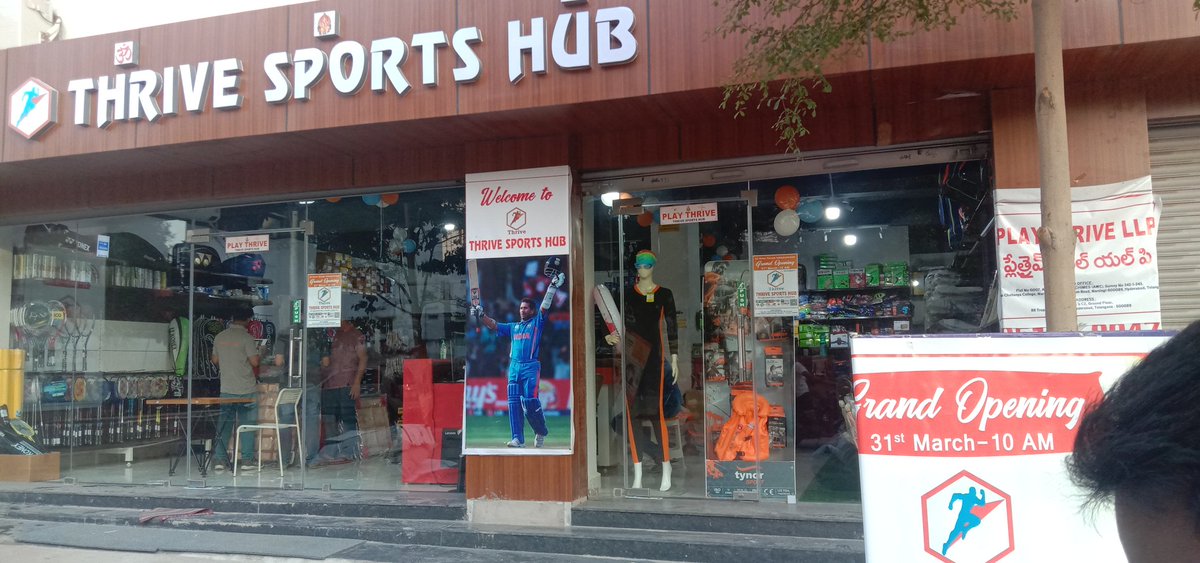 HARISH MI on Twitter "A sports shop in narsing, Hyderabad Poster boy