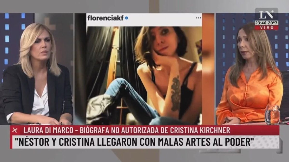 No voy a reproducir el video porque es de una bajeza insuperable, pero el ataque de Canosa y Di Marco a <a href="/CFKArgentina/">Cristina Kirchner</a> y su hija Florencia no se puede dejar pasar. Cayeron en un nivel de odio inédito. Mi repudio total a esas dos miserables y a todo el canal de Macri.