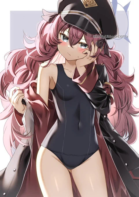 水着イロハ#ブルアカ 