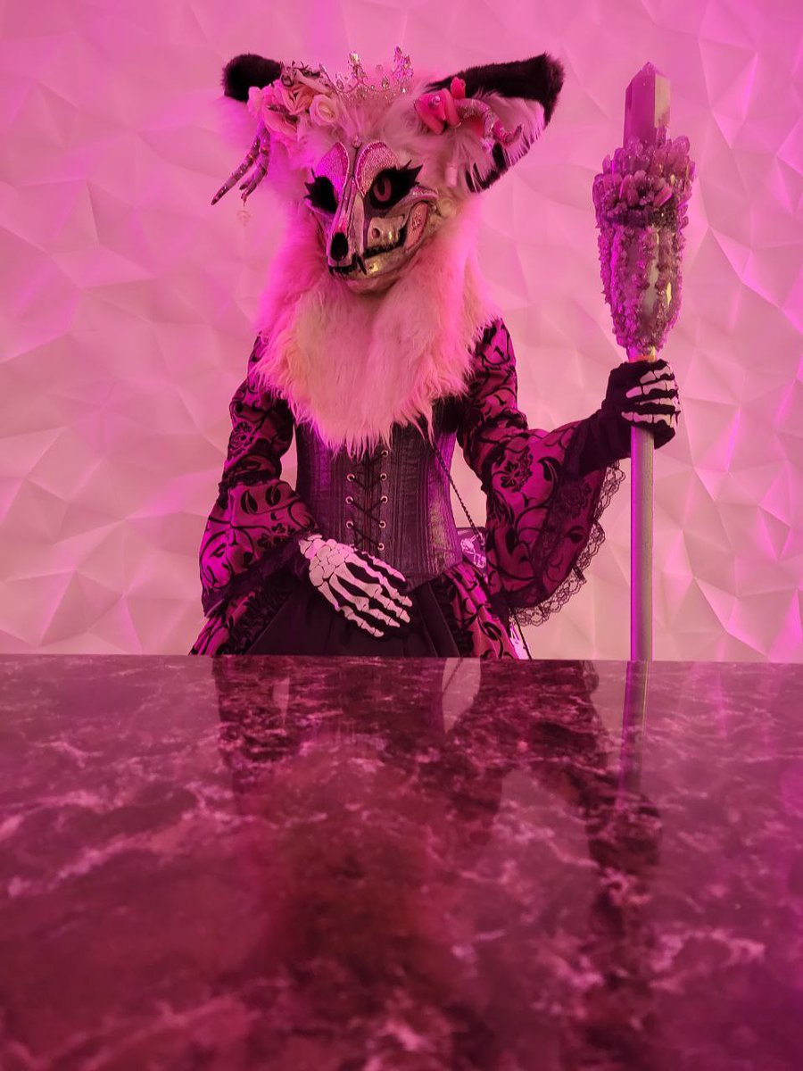 The Queeeen! Suit and staff made by me! #Animedetour #AnimeDetour2023