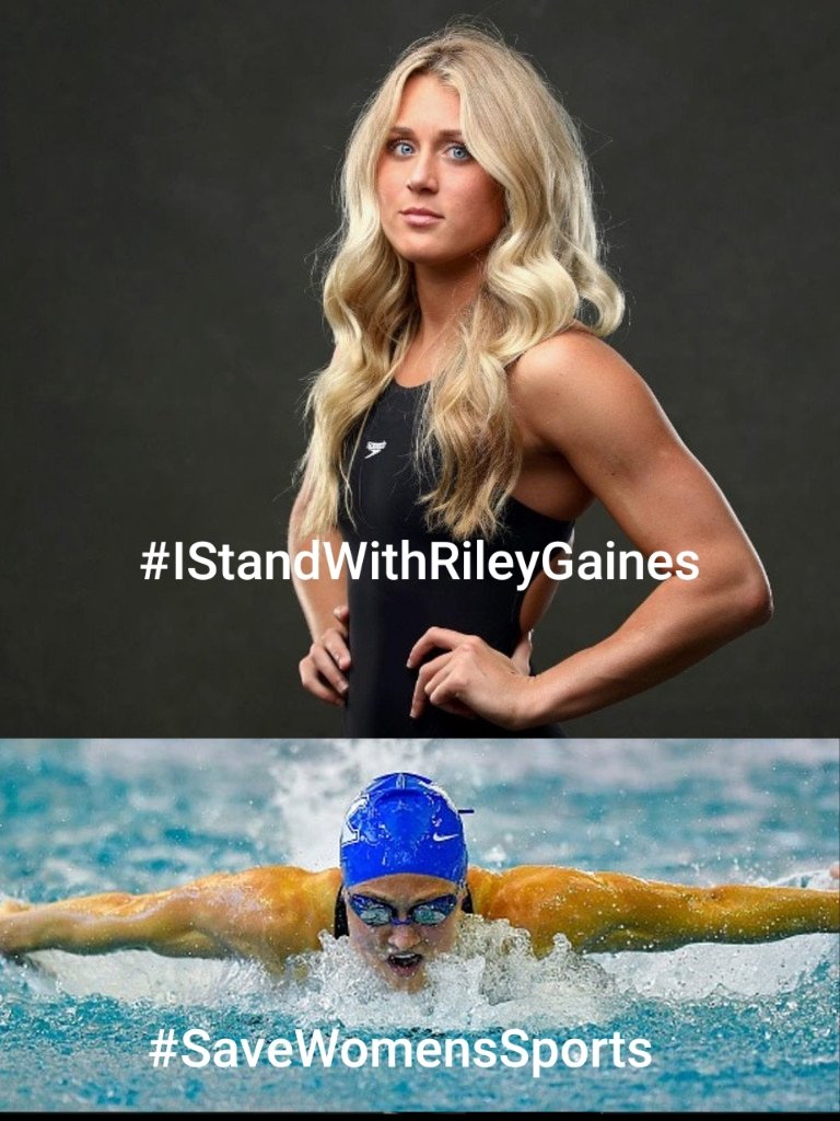 #IStandWithRileyGaines #SaveWomensSports