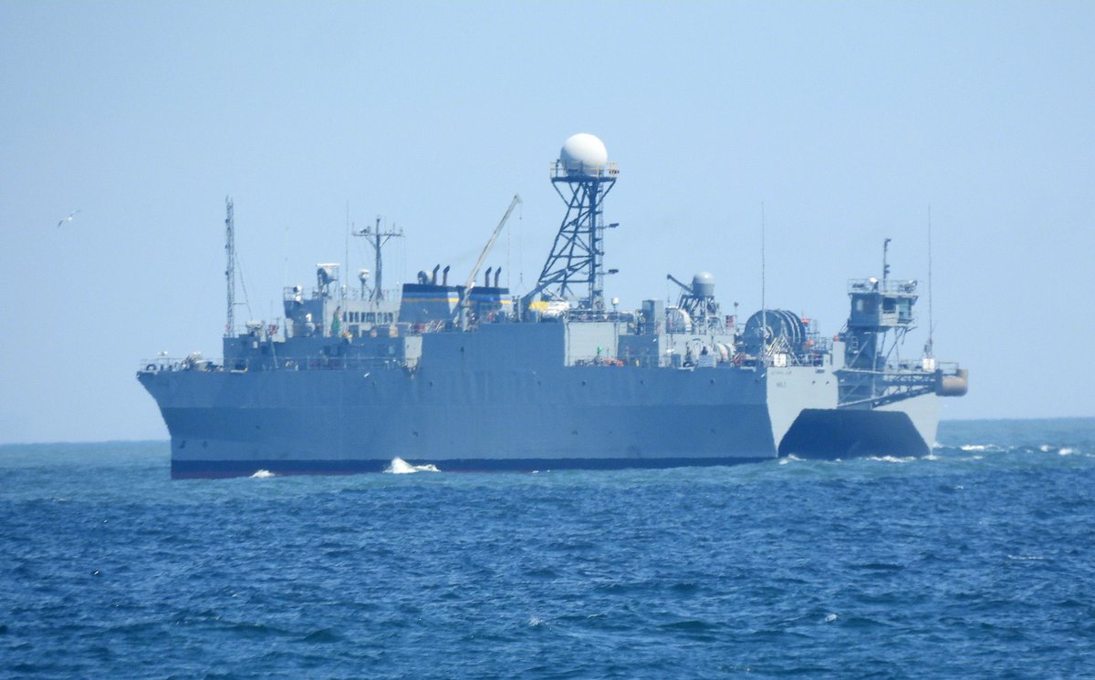 WarshipCam's tweet photo. USNS Able (T-AGOS-20) Victorious-class oceanographic survey ship coming into Yokohama, Japan - April 8, 2023 #tagos20 #usnsable

SRC: TW-@MICHIYAM https://t.co/tPqSHmzMRZ