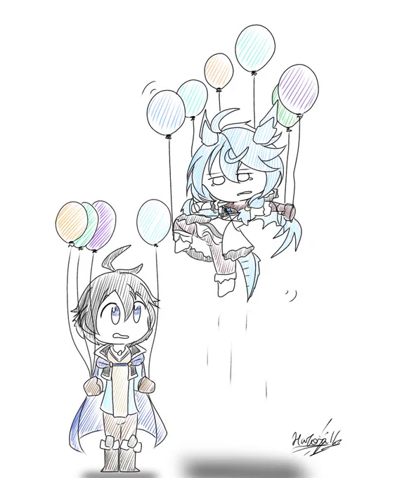 はたらくのって、たいへんね(風船配りのお仕事) 