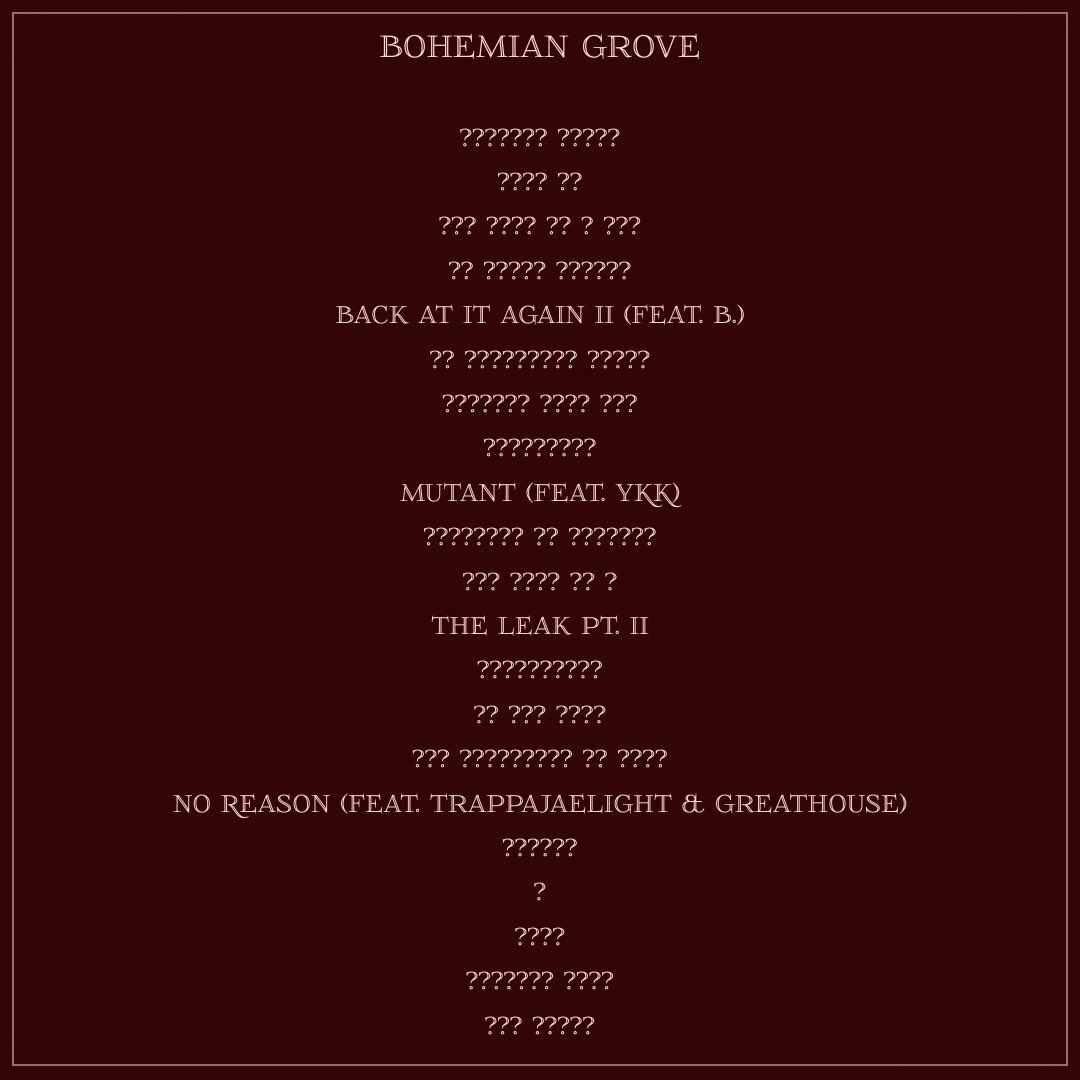 mitchrees16's tweet photo. So excited to announce my album BOHEMIAN GROVE is coming July 21st. 3 more singles releasing I’m the months leading up. Big shoutout to everyone who helped and contributed. Can’t wait to share years of work with everyone. https://t.co/vcjDHaJcmT