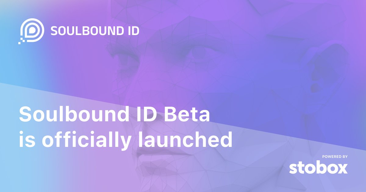soulb_id's tweet photo. 🔥 Soulbound ID Beta is now live!

Our team has been diligently working on creating Soulbound ID, a crucial component of the Stobox Ecosystem that brings identity to Web3. As the importance of Web3 identities for compliance and the future of crypto continues to grow, we are steadfastly progressing along our roadmap and fulfilling our commitments.

👉 Get started with Soulbound ID by registering and completing verification at https://t.co/GXRyL5EViS.

Here's the process:

1️⃣ Sign up using the same email as on Coinset
2️⃣ Access the Soulbound ID application to view your SOULB balance
3️⃣ Begin the SBID verification for personal investors

▶️ For step-by-step guidance and screenshots, refer to our detailed instructions on using the application at https://t.co/DOD9sh4h9r.

⚡️ We appreciate your support and involvement! Be a part of our ecosystem and help shape the future of finance!

#SBID #SoulbID #SOULB