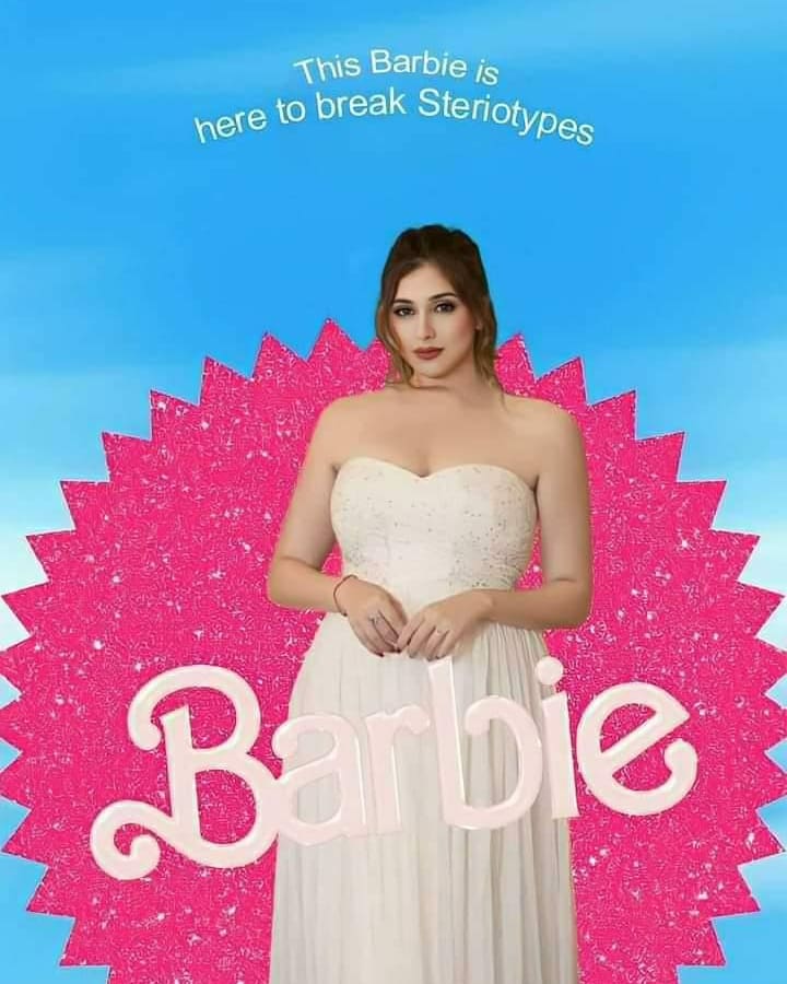 Vahbiz28's tweet photo. Joining the #BarbieTheMovie trend
This Barbie is here to break #steriotypes
I want girl's to know you can be #barbie at any size..Beautiful ain't a Size..Love who you are❤️ https://t.co/DbSkXvkaxE