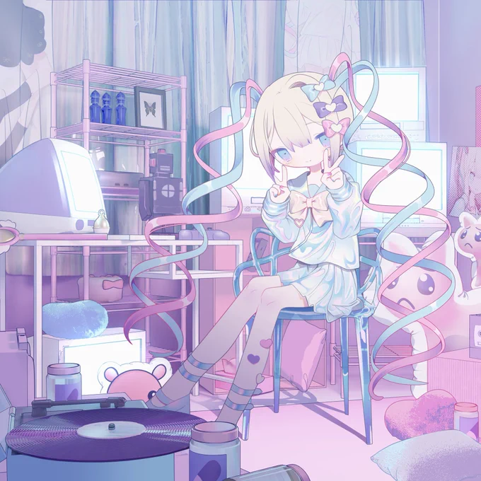 ニコニコ超会議で開かれるNEEDY GIRL OVERDOSEフォトスポットの監修と、イラストを担当しています!可愛い超てんちゃんをよろしくお願いします        †昇天† 